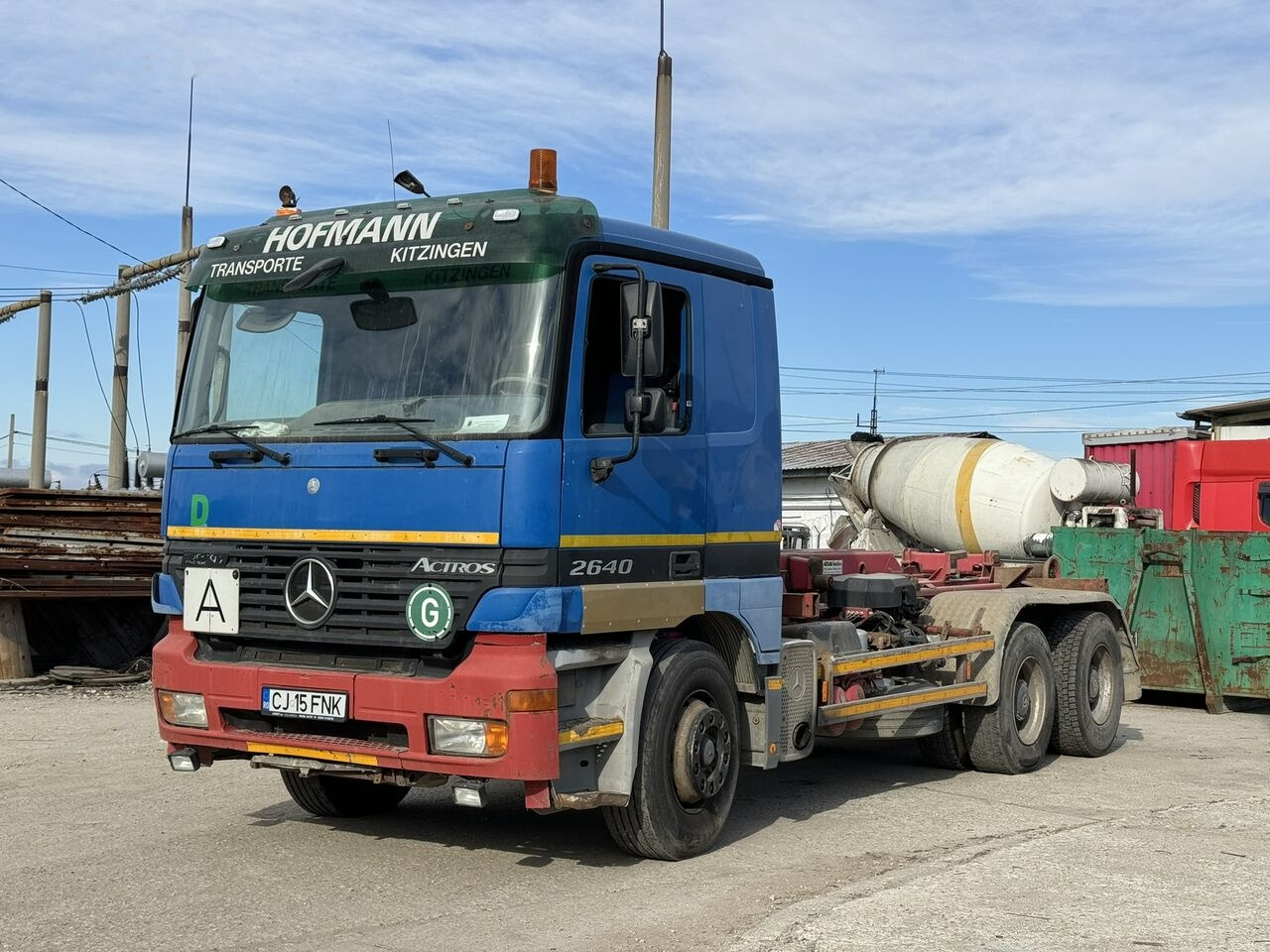 Самосвал Mercedes-Benz Actros 2640 Abroll Chassy Changer из Румынии в  лизинг на Truck1, ID: