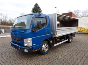 Тентованный грузовик Mitsubishi FUSO Canter 7C18 Tarpaulin + Flatbed из  Венгрии в лизинг на Truck1, ID: