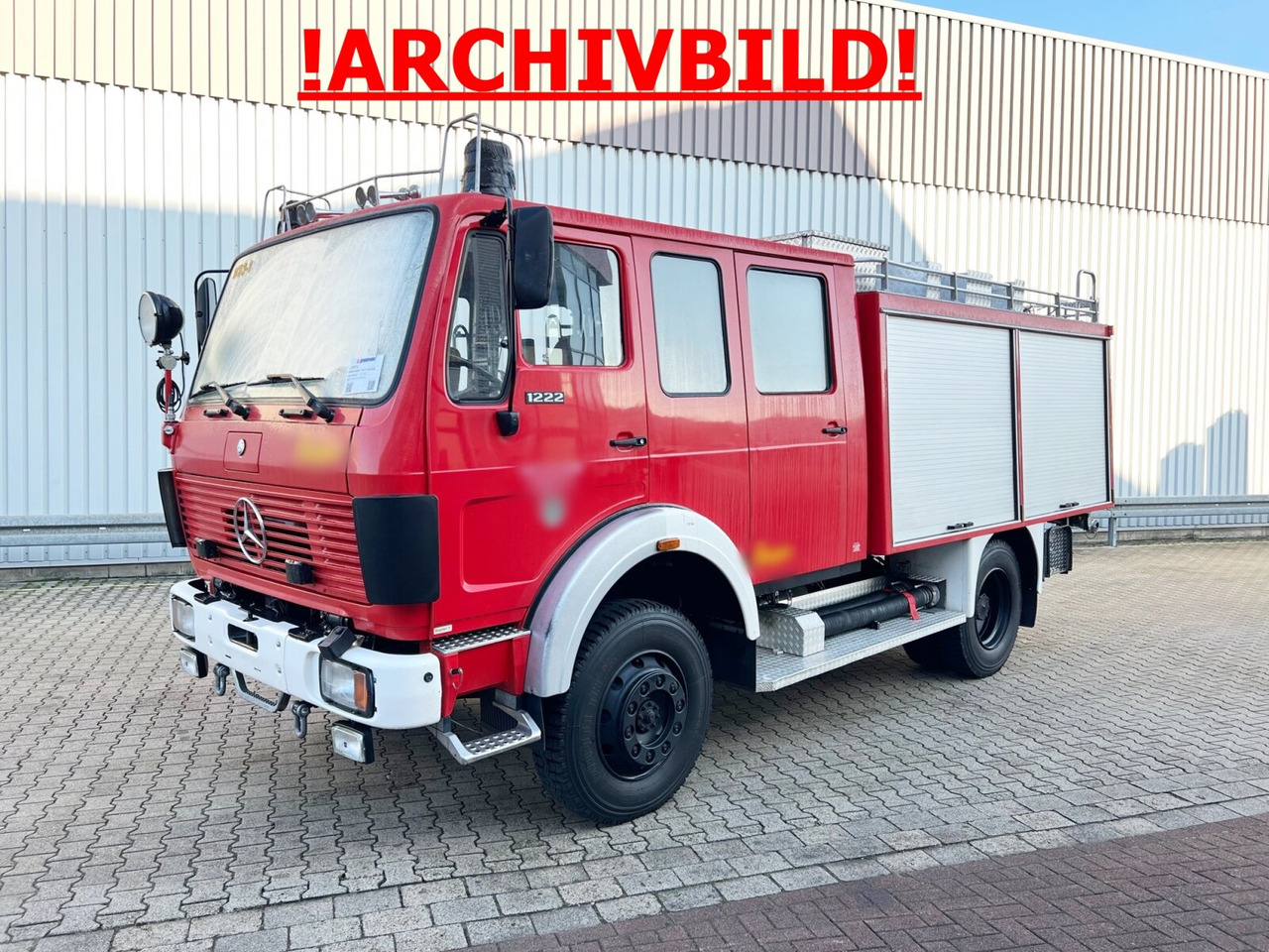 Пожарная машина Mercedes-Benz 1222 AF из Голландии, купить подержанный  Пожарная машина, Truck1 ID: 5849150