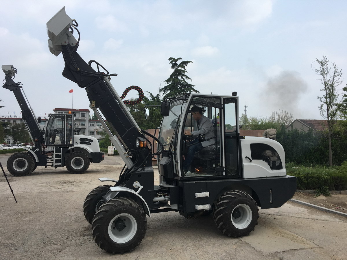 Телескопический фронтальный погрузчик QINGDAO PROMISING 1.0T New Telescopic  Wheel Loader ZL10 with CE Mark из Китая в лизинг на Truck1, ID: