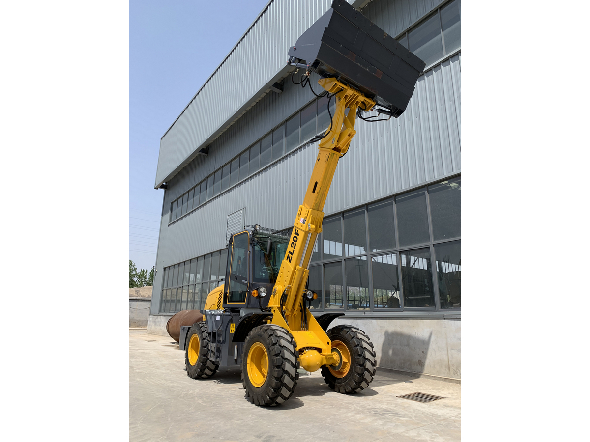 Телескопический фронтальный погрузчик Qingdao Promising Telescopic Loader  with CE ZL20 из Китая в лизинг на Truck1, ID: