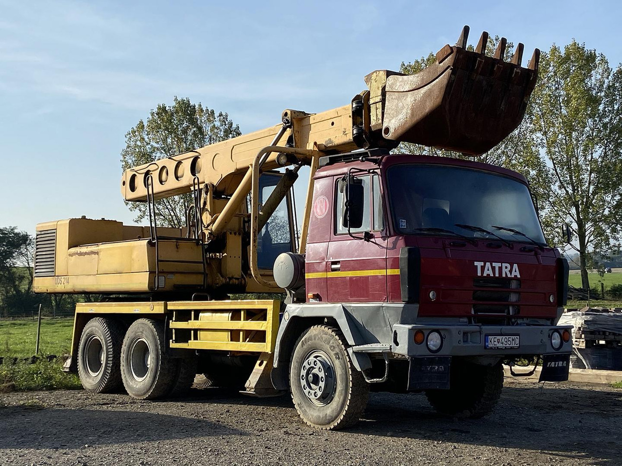 Мобильный кран Tatra 815, UDS 114, Bosch из Словакии в лизинг на Truck1, ID: