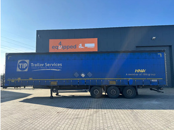 Тентованный полуприцеп Schmitz Cargobull TOP: schijfremmen, rongpotten, gegalvaniseerd, XL, Huckepack, 2 x22 vert. al. planken, NL, APK, meer beschikbaar: фото 2