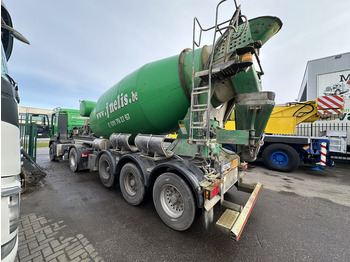 Полуприцеп бетоносмеситель MOL CIFA 12m³ BETONMIXER / CONCRETE MIXER + BUITENMOTOR DEUTZ ENGINE 6 CYL - 3-AS BPW - GOEDE STAAT - BELGISCHE PAPIEREN: фото 5