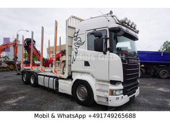 Автоманипулятор, Лесовоз Scania R580 V8 Highline Palfinger-M120L97 *Retarder/ACC: фото 2