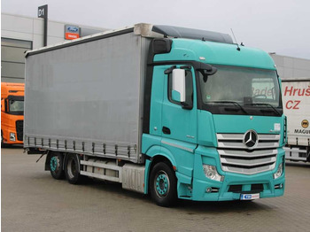 Тентованный грузовик Mercedes-Benz Actros 2545, 6X2, EURO 6, AIR SUSPENSIONS: фото 2