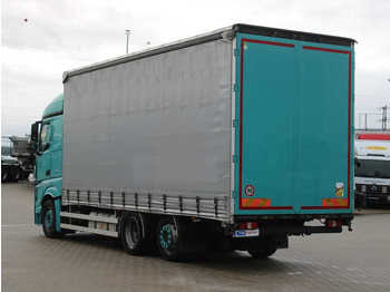 Тентованный грузовик Mercedes-Benz Actros 2545, 6X2, EURO 6, AIR SUSPENSIONS: фото 4