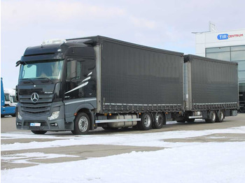 Тентованный грузовик MERCEDES-BENZ Actros 2545