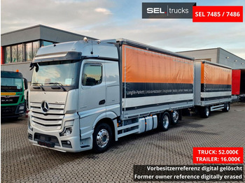 Тентованный грузовик MERCEDES-BENZ Actros 2545