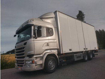 Грузовик с закрытым кузовом SCANIA R 490