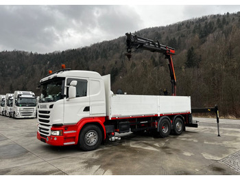 Грузовик бортовой/ Платформа SCANIA G 450