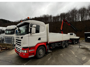 Грузовик бортовой/ Платформа SCANIA R 450