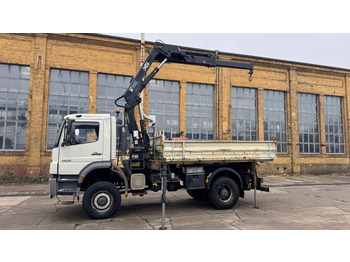 Самосвал, Автоманипулятор Mercedes-Benz AXOR 1828 MEILER HIAB 166 ES KRAN ALLRAD 4X4: фото 4