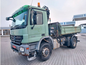 Самосвал, Автоманипулятор Mercedes-Benz Actros 2/3 6-Zyl.1836 ALLRAD 4x4 Dreiseitk: Kran: фото 5