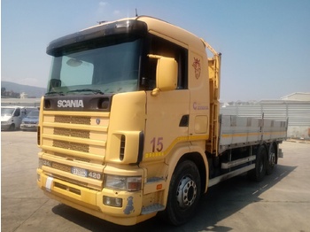 Грузовик бортовой/ Платформа SCANIA 124