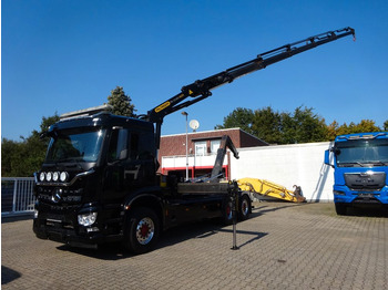 Крюковой мультилифт, Автоманипулятор Mercedes-Benz 2540 Actros Abroller + PK 19001 Kran 6x2: фото 3