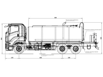 Грузовик-цистерна ISUZU