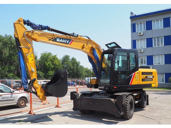 Колёсный экскаватор SANY