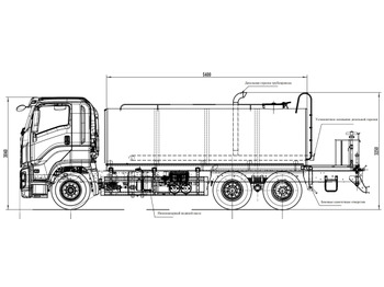 Грузовик-цистерна ISUZU