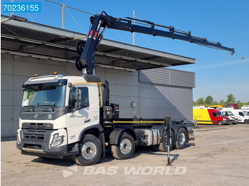 Новый Крюковой мультилифт, Автоманипулятор Volvo FMX 500 8X4 2024 registration HIAB X-HiDuo 228 E-6 Kran + 25t Hook Euro 6: фото 3