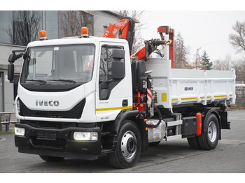 IVECO Eurocargo 160-250 E6/ Fassi crane / 3-sided tipper / mileage 47 thousand. km! в лизинг IVECO Eurocargo 160-250 E6/ Fassi crane / 3-sided tipper / mileage 47 thousand. km!: фото 2