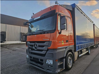 Тентованный грузовик MERCEDES-BENZ Actros 1841