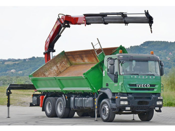 Самосвал, Автоманипулятор Iveco TRAKKER 450 * KRAN + FUNK * 6x4: фото 3