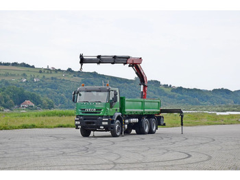 Самосвал, Автоманипулятор Iveco TRAKKER 450 * KRAN + FUNK * 6x4: фото 2