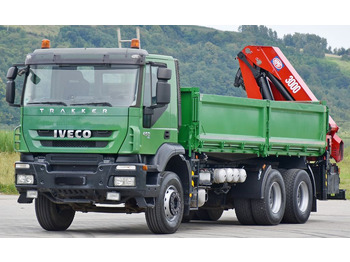 Самосвал, Автоманипулятор Iveco TRAKKER 450 * KRAN + FUNK * 6x4: фото 4