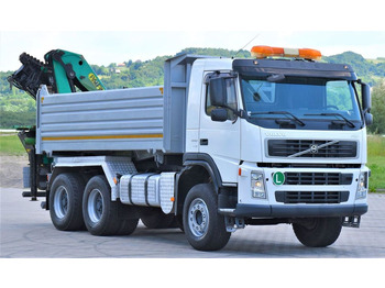 Самосвал, Автоманипулятор Volvo FM 440 Kipper 4,80m + PK 17000D/6x4 * TOPZUSTAND: фото 3