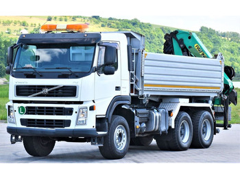 Самосвал, Автоманипулятор Volvo FM 440 Kipper 4,80m + PK 17000D/6x4 * TOPZUSTAND: фото 4