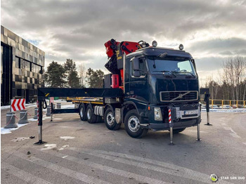 Автоманипулятор, Грузовик бортовой/ Платформа Volvo  FH 13 8x4 PALFINGER PK 65002 (2015 ) FLY JIB: фото 3