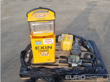 Строительное оборудование 240Volt Portable Light, 110Volt Transformer, 110Volt Grinder, Pneumatic Handheld Breaker: фото 2