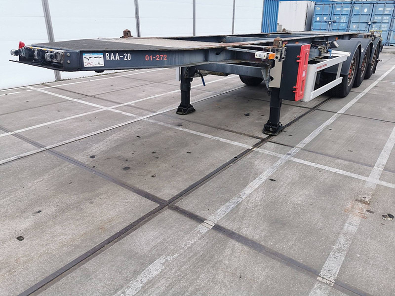 Burg O-3-39 CD - Полуприцеп-контейнеровоз/ Сменный кузов: фото 1 Burg O-3-39 CD - Полуприцеп-контейнеровоз/ Сменный кузов: фото 1