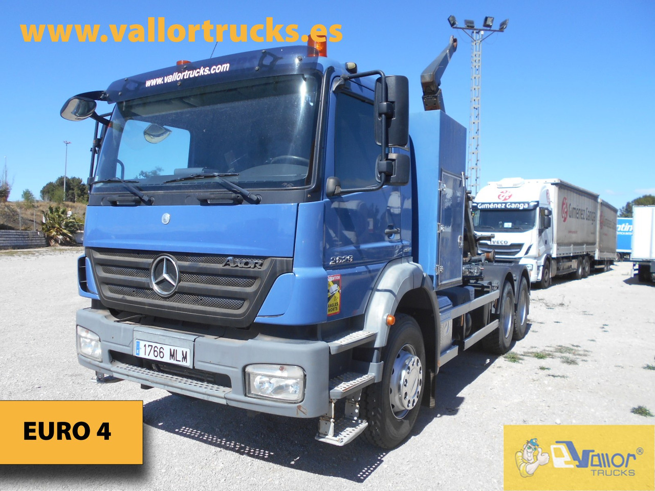 MERCEDES-BENZ AXOR 2629 - Крюковой мультилифт, Автоманипулятор: фото 1 MERCEDES-BENZ AXOR 2629 - Крюковой мультилифт, Автоманипулятор: фото 1