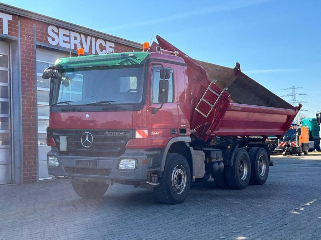 Mercedes-Benz Actros 2646 K 6x4 3-Achs Kipper Meiller - Самосвал: фото 1 Mercedes-Benz Actros 2646 K 6x4 3-Achs Kipper Meiller - Самосвал: фото 1