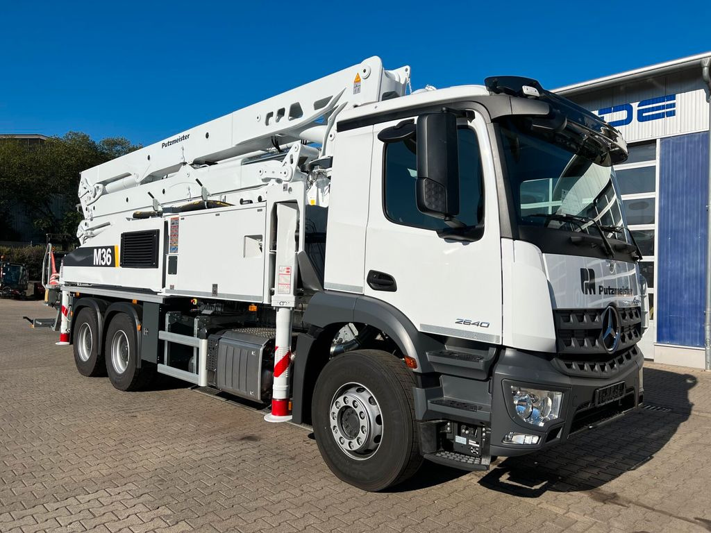 Mercedes-Benz AROCS 2640 6x4 E6 Betonpumpe Putzmeister 36-4 M - Автобетононасос: фото 1 Mercedes-Benz AROCS 2640 6x4 E6 Betonpumpe Putzmeister 36-4 M - Автобетононасос: фото 1