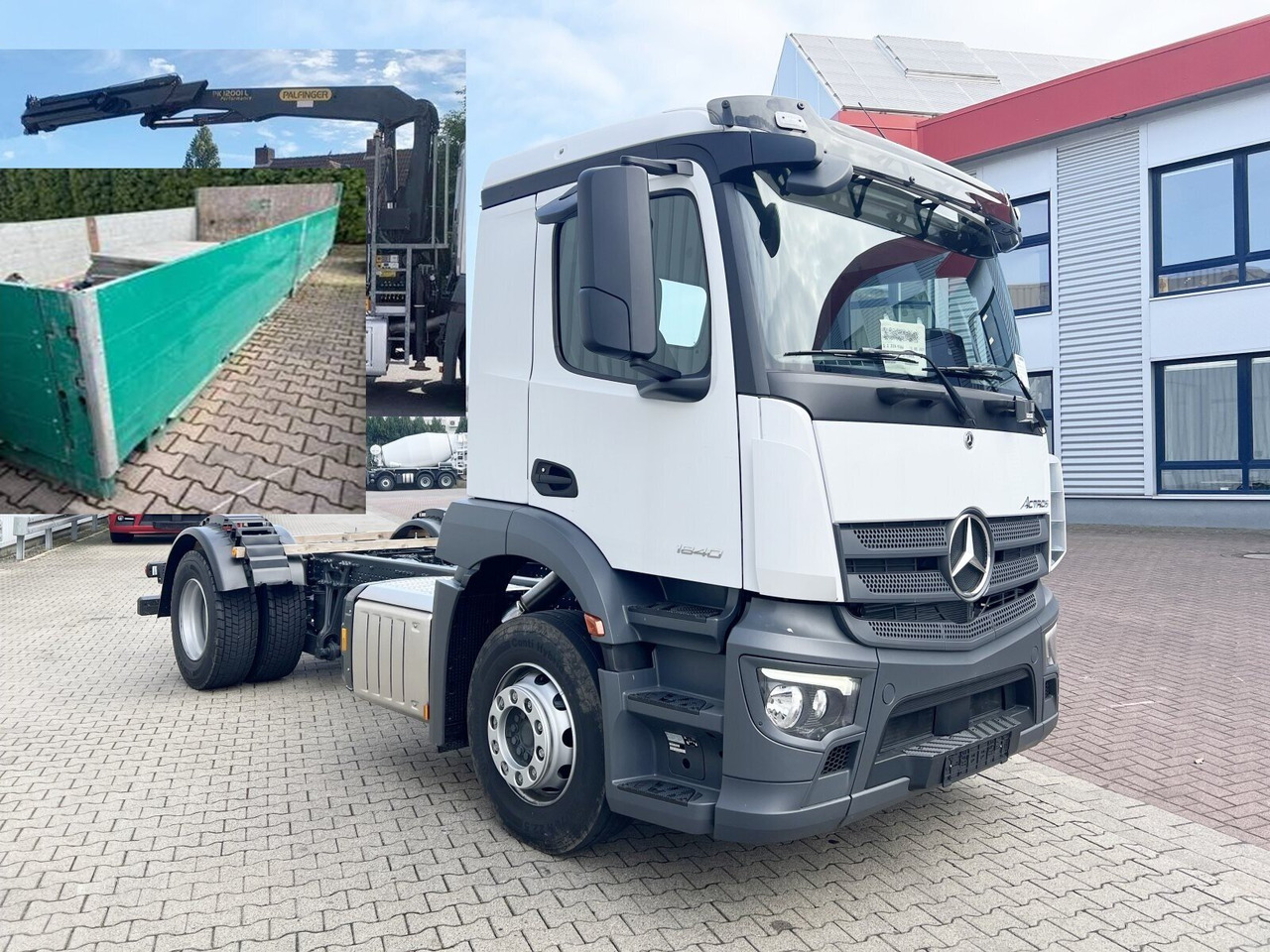 Mercedes-Benz Actros 1840 L 4x2 Actros 1840 L 4x2, Kran Palfinger PK12001L, Hochstand - Автоманипулятор: фото 1 Mercedes-Benz Actros 1840 L 4x2 Actros 1840 L 4x2, Kran Palfinger PK12001L, Hochstand - Автоманипулятор: фото 1