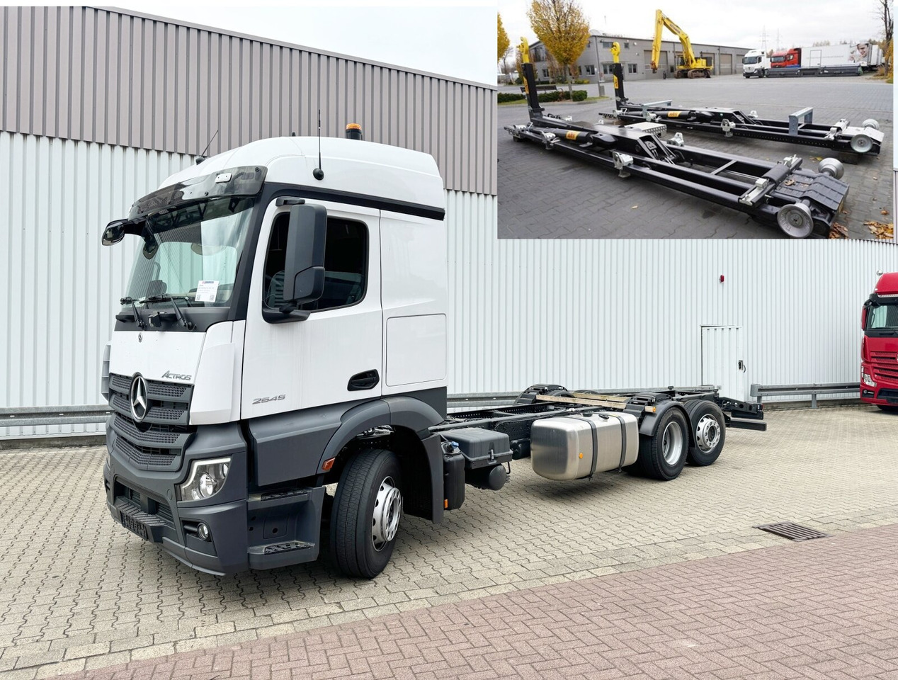 Mercedes-Benz Actros 2545 L 6x2 Actros 2545 L 6x2, Lenk-/Liftachse, StreamSpace, MultimediaCockpit - Крюковой мультилифт: фото 1 Mercedes-Benz Actros 2545 L 6x2 Actros 2545 L 6x2, Lenk-/Liftachse, StreamSpace, MultimediaCockpit - Крюковой мультилифт: фото 1
