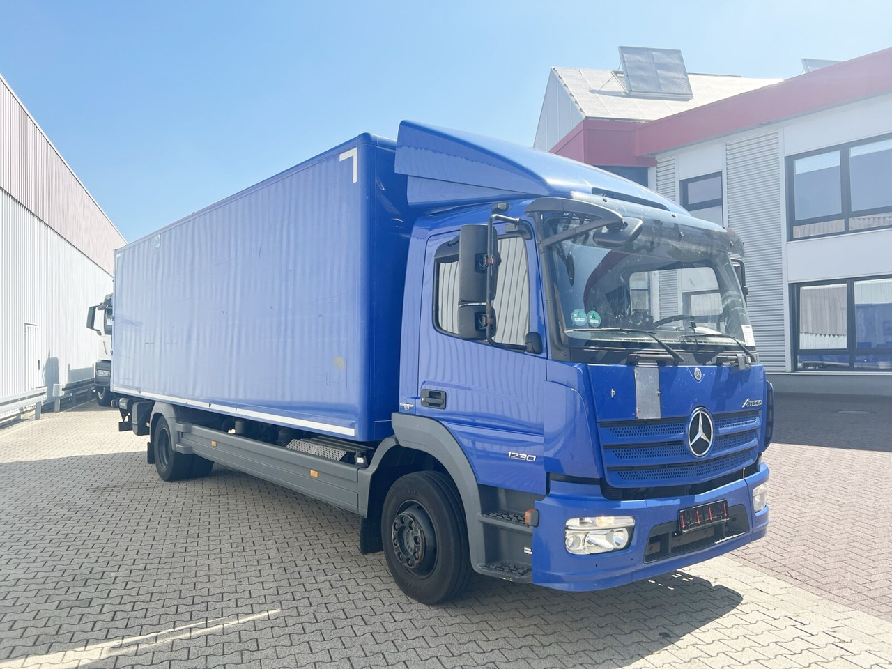 Грузовик с закрытым кузовом Mercedes-Benz Atego 1230 L 4x2 Atego 1230 L 4x2, LBW, Dautel, 1,5t: фото 8