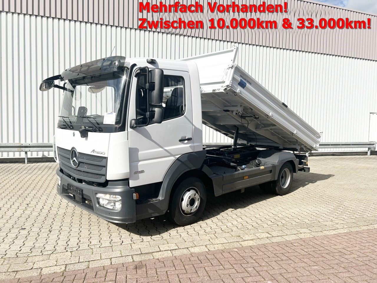 Mercedes-Benz Atego 818 K 4x2 Atego 818 K 4x2, 2x AHK, Meiller-Kipper, mehrfach Vorhanden! - Самосвал: фото 1 Mercedes-Benz Atego 818 K 4x2 Atego 818 K 4x2, 2x AHK, Meiller-Kipper, mehrfach Vorhanden! - Самосвал: фото 1