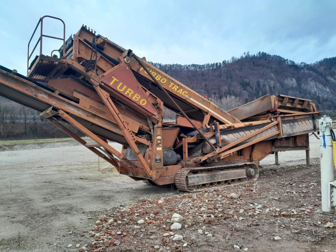 EXTEC Turbo Trac mobile Siebanlage - Грохот: фото 1 EXTEC Turbo Trac mobile Siebanlage - Грохот: фото 1