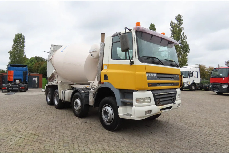 DAF CF 430 8x4, full spring ! Great condition - Автобетоносмеситель: фото 1 DAF CF 430 8x4, full spring ! Great condition - Автобетоносмеситель: фото 1