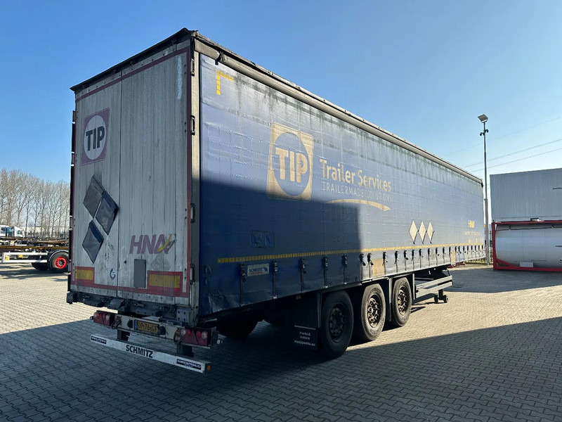 Тентованный полуприцеп Schmitz Cargobull TOP: schijfremmen, rongpotten, gegalvaniseerd, XL, Huckepack, 2 x22 vert. al. planken, NL, APK, meer beschikbaar: фото 6