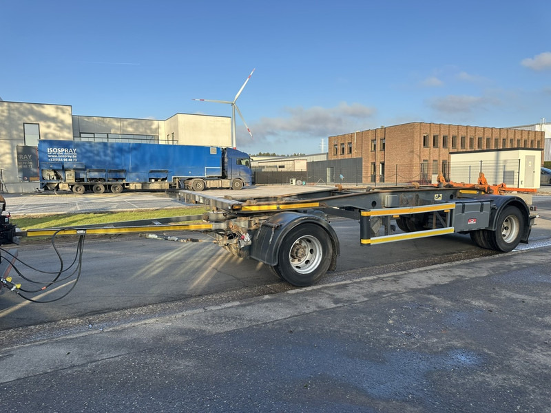 AJK AEEL/10-20 - 20T CONTAINERAANHANGER MB - DISC BRAKES - AIR SUSP. - GOOD TIRES - BELGIAN PAPERS - Прицеп-контейнеровоз/ Сменный кузов: фото 1 AJK AEEL/10-20 - 20T CONTAINERAANHANGER MB - DISC BRAKES - AIR SUSP. - GOOD TIRES - BELGIAN PAPERS - Прицеп-контейнеровоз/ Сменный кузов: фото 1