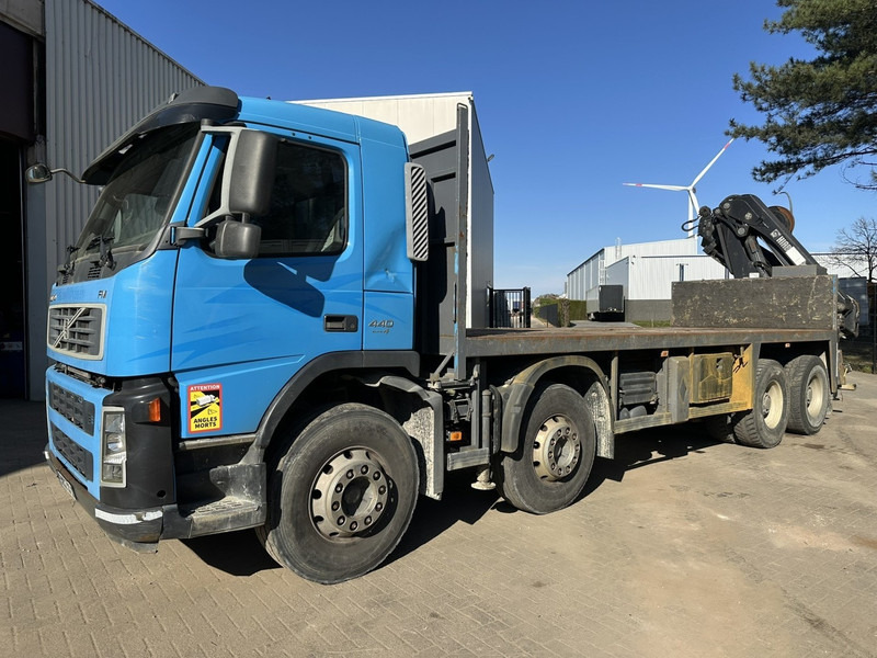 Volvo FM 440 8x4 PRITSCHE 7m20 + KRAN HIAB 288 EP-5 HIDUO + RADIO + ROTATOR - MANUAL GEARBOX - BIG AXLES HUB REDUCTION - *395.000km* - Грузовик бортовой/ Платформа, Автоманипулятор: фото 1 Volvo FM 440 8x4 PRITSCHE 7m20 + KRAN HIAB 288 EP-5 HIDUO + RADIO + ROTATOR - MANUAL GEARBOX - BIG AXLES HUB REDUCTION - *395.000km* - Грузовик бортовой/ Платформа, Автоманипулятор: фото 1
