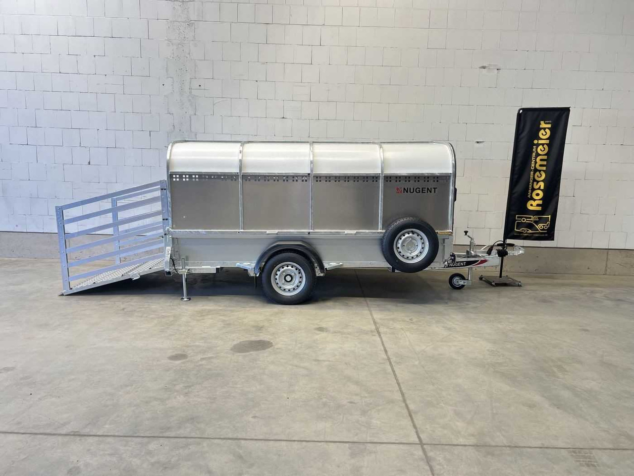 NUGENT GA3015-1 3,0 m Viehanhänger - Прицеп для перевозки животных: фото 1 NUGENT GA3015-1 3,0 m Viehanhänger - Прицеп для перевозки животных: фото 1
