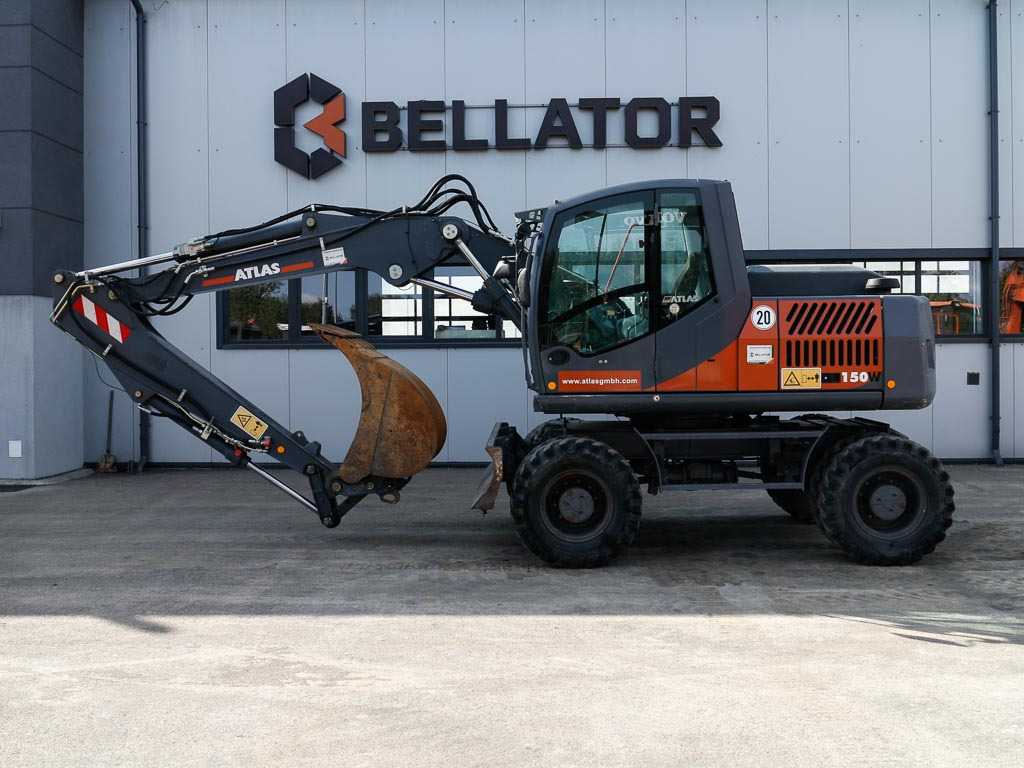 ATLAS 150W - Колёсный экскаватор: фото 1 ATLAS 150W - Колёсный экскаватор: фото 1