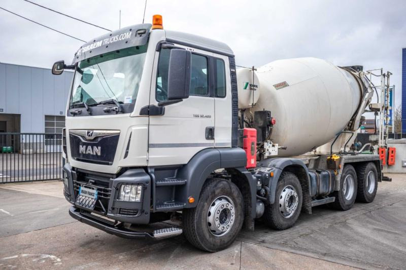 MAN TGS 35.420 BB+STETTER 9M3 - Автобетоносмеситель: фото 1 MAN TGS 35.420 BB+STETTER 9M3 - Автобетоносмеситель: фото 1