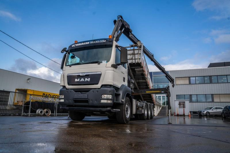 MAN TGS 35.440 BL+HIAB XS 166-E3 - Самосвал, Автоманипулятор: фото 1 MAN TGS 35.440 BL+HIAB XS 166-E3 - Самосвал, Автоманипулятор: фото 1